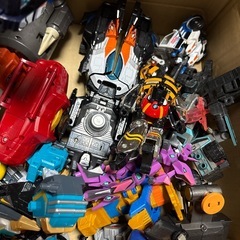 ジャンク！戦隊おもちゃ？男の子おもちゃ　レトロありありの画像