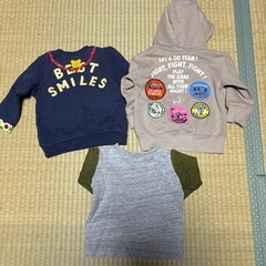 90サイズ　トレーナー　男の子の画像