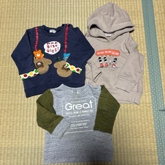 90サイズ　トレーナー　男の子の画像