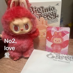 【取引者決定】早い者勝ち！！！！！100%正規品ラブブlabubu THE MONSTERS Big into energy  ぬいぐるみシリーズの画像