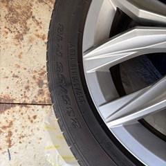 フォルクスワーゲンティグアン純正ノーマルタイヤ235/55R18スコーピオンホイール付き4本セットの画像