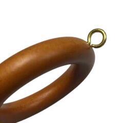 木製カーテンレール用リングランナー　8個の画像