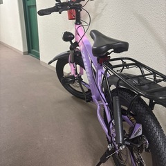 こども自転車 試乗のみ！6段階変則付き　組み立て済み  18インチ 自転車  の画像