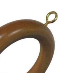 木製カーテンレール用リングランナー　20個の画像