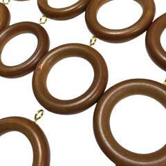 木製カーテンレール用リングランナー　20個の画像