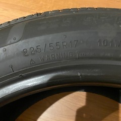 225/55R17 ミシュラン プライマシー　5 ほぼ新品　２０２５年　の画像