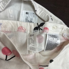 ユニクロ　H&M ベビー服　パンツ　80　2本セットの画像