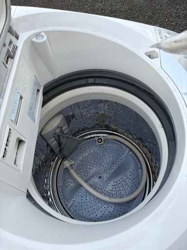 SHARP電気洗濯乾燥機 ES-TX8D-W 2019年製