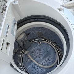 SHARP電気洗濯乾燥機 ES-TX8D-W 2019年製の画像