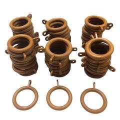 【TOSO】カーテンレール用リングランナー　63個の画像