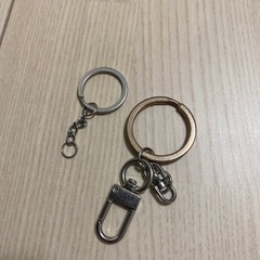 キーホルダーパーツ 2個セットの画像
