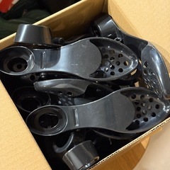 収納量2倍　靴収納アイテム　15脚分　シューホルダー　　の画像