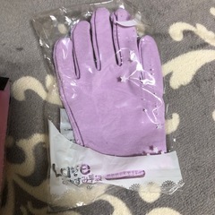 スチームフェイスマスクとおやすみ手袋の画像