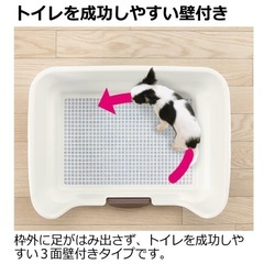 犬のトイレ　3面壁付きの画像