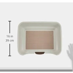 犬のトイレ　3面壁付きの画像