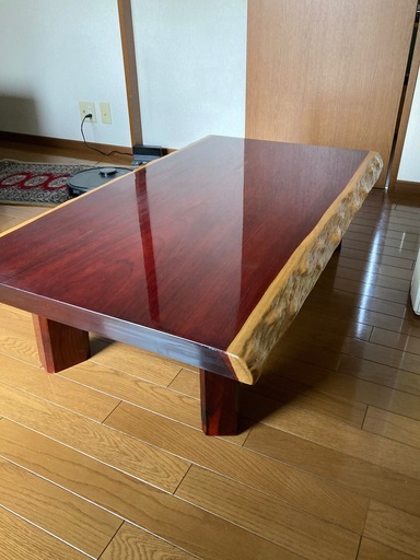 座卓（紫檀？ブビンガ？）