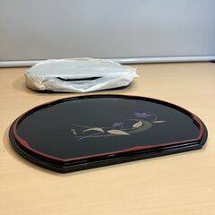 桂由美 半月盆 5枚組の画像