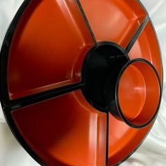 回転式分離型オードブル.パーティ食器の画像