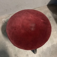 レトロ 回転式 丸椅子 ピアノの画像