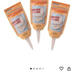 SHARPIE トイレのスキマフィル パウチ クリア 100ml 3個の画像