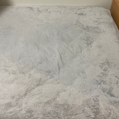 ニトリ 毛布にもなる掛ふとんカバー+ フィットシーツセット シングルの画像