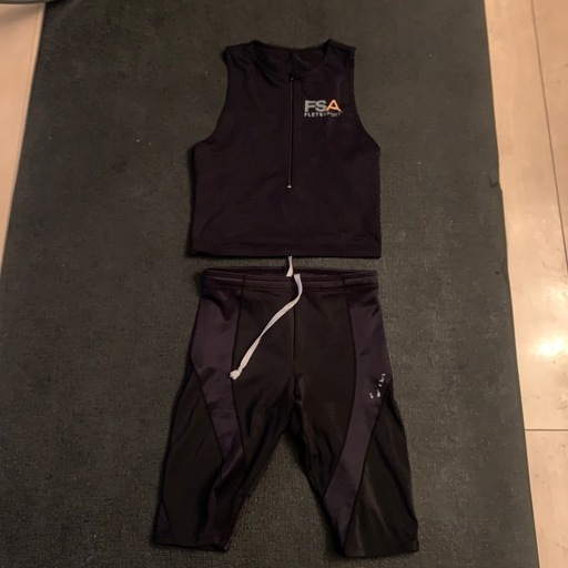 CWーX(ワコール)スポーツタイツ　HZY-315 & トップFSAM/Lサイズ