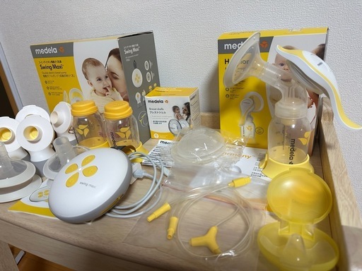 メデラ電動・手動搾乳機 ニップルシールド等まとめ