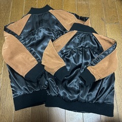 美品　子供服　ジャンパー　120 90 お揃い　2着の画像