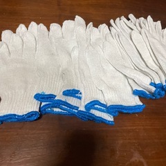 軍手（9組）の画像