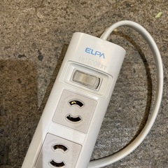 ELPA 10m テーブルタップ 延長コード 1500W マグネット付きの画像