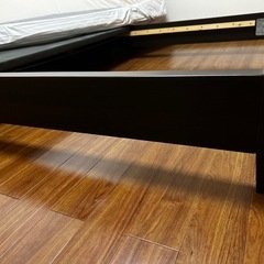 ニトリ　ダブルベットフレームの画像