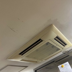 【銀座】業務用天井埋込エアコン3台セット／天カセ／まとめ引取り／動作品の画像