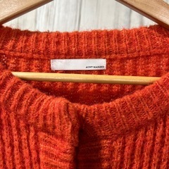 （決定▽）フリーザイズ　オレンジカーディガンの画像