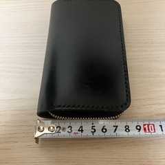 ラウンドファスナー財布　ミドルサイズ　ウォレットの画像