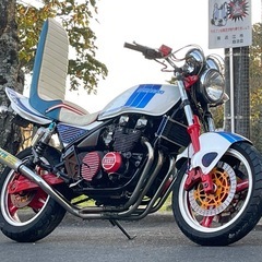 【美車•車検8年7月迄】ゼファーχ 即乗り 滋賀 ゼファー400 カスタム多数の画像