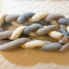 ベッドガードクッション🩵の画像