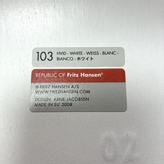 展示品 配送無料　Fritz Hansen セブンチェア 4脚 正規品 北欧家具 椅子の画像