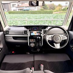 カスタムRS SA 希少4WDターボ 表示額で乗り出し総額(車検費用も込み) LEDヘッドライト 衝突軽減ブレーキ 両側電動ドア 社外ナビ bluetoothの画像