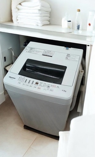 ?Hisense?✨ハイセンス✨?単身用洗濯機4.5k g??動作良好?大特価❣️