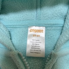 GYMBOREE ボアパーカー 雪だるまの画像