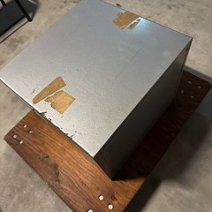 中古　耐火金庫　VEPOX ベポックス　ダイヤル式金庫 シルバー　家庭用の画像