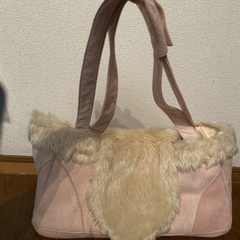 未使用　ピンク大きめバック　の画像