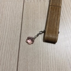 扇子　金魚　チャーム付きの画像