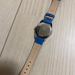 レディース 腕時計 水色レザーの画像