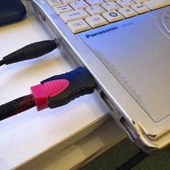 【セット売り】レッツノート CF-S10 + Dell U2414H 23.8インチモニター（外部出力OK／ジャンク扱い）の画像