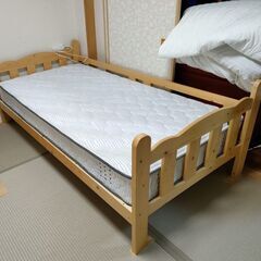 二段ベッドの一階部分の画像