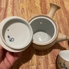 有田焼幸山急須湯呑みセットの画像