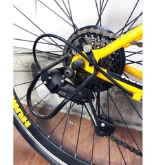  中古★HUMMER ハマー クロスバイク 700×32C イエロー【HUMMER クロスバイク】FOGUの画像