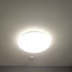 【美品】LEDシーリングライト（調光リモコン付き）の画像