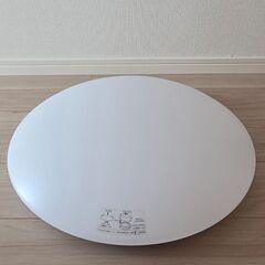 【美品】LEDシーリングライト（調光リモコン付き）の画像